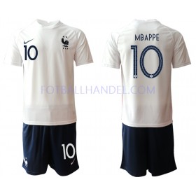 Barn Fotballdrakter Frankrike Kylian Mbappé 10 Borte Euro 2020 Kortermet